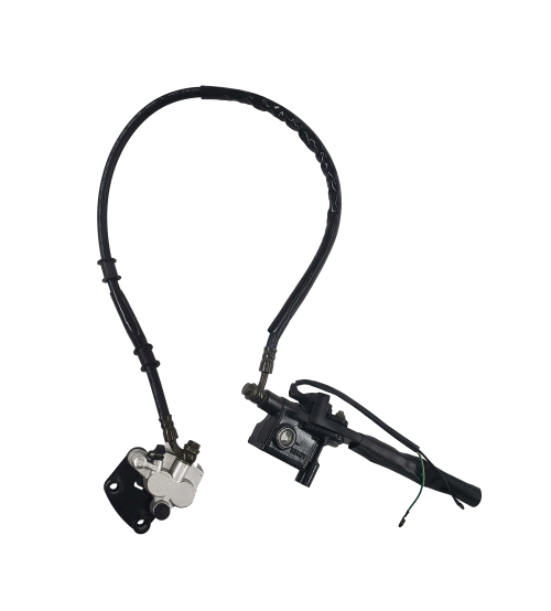 Spark Front Disc Brake Assembly (Black Handle / Double Pump)