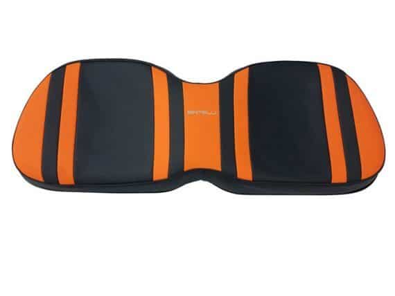 Beyond 6 backward seat cushion + base - orange/blk