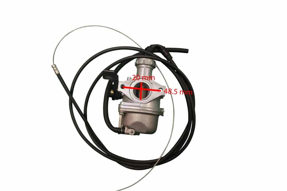 Carburetor with Throttle Cable