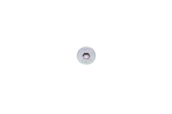 Recessed Bolt - 20mm (Chrome)