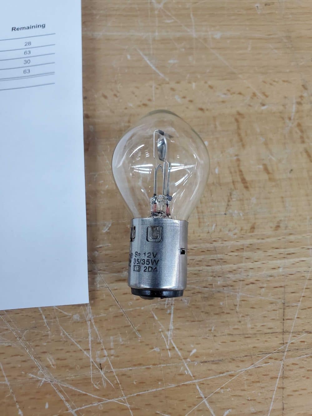 Sprint/Escape Headlight Bulb