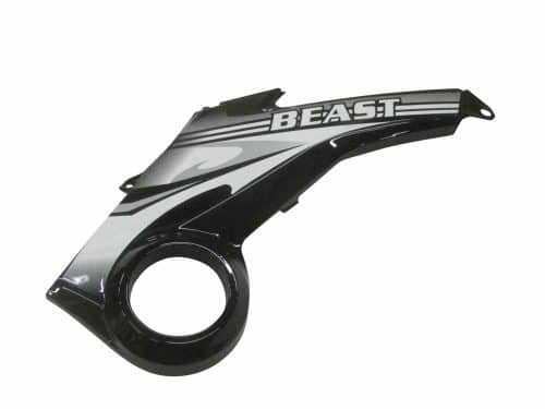 Beast Right Mid Protection Plate Black