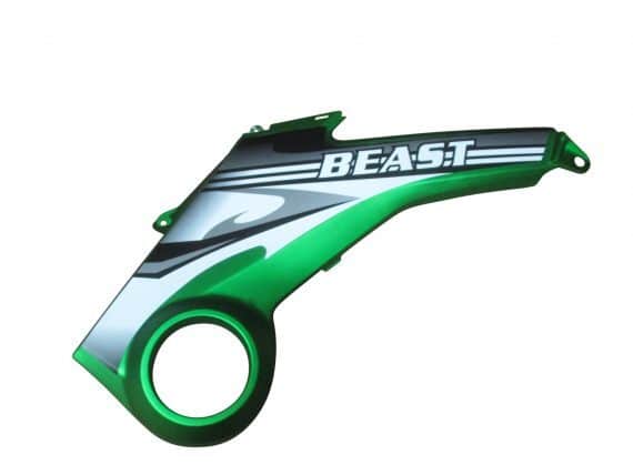 Beast Right Mid Protection Plate Green
