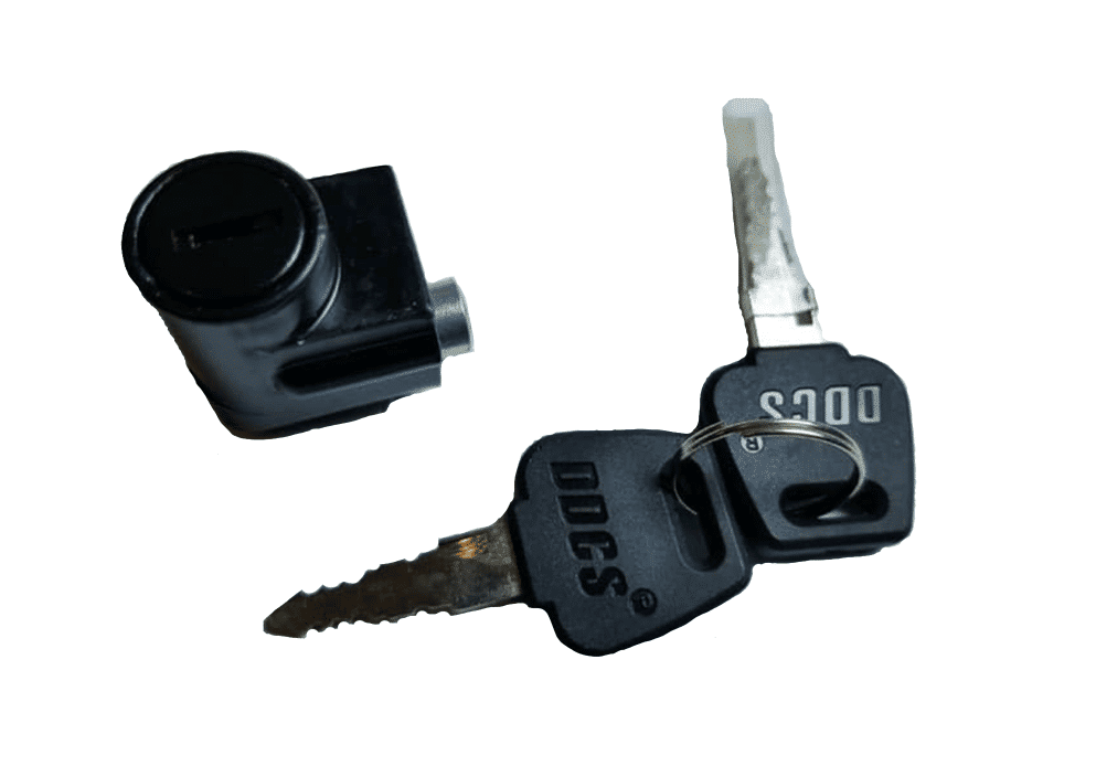 Battery Lock & Key B1 BB-207 - Bintelli Parts