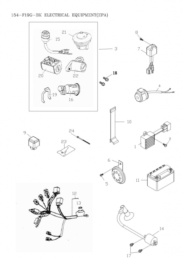 Electrical Equipment - Bintelli Parts